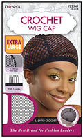DONNA XL Crochet Wig Cap with Combs – Breathable Mesh
