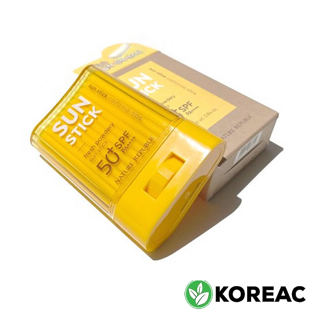 KOREAC_Nature Aloe Fresh Powdery Sun Stick SPF50+ PA++++ 24g / 0.84 oz.