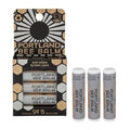 Portland Bee Balm Solar Eclipse All Natural Handmade Beeswax Based SPF 15 Lip Balm, 3 Count