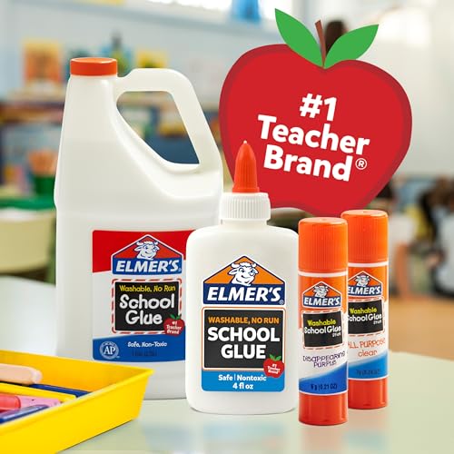 Elmer's Disappearing Purple School Glue Sticks - 30 Count