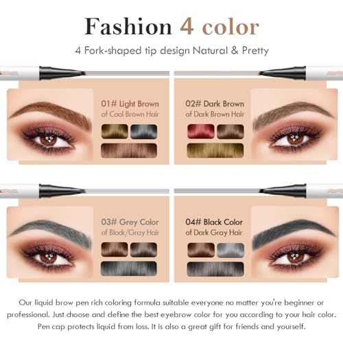 Light Brown Eyebrow Pencil - Waterproof Microblading Pen