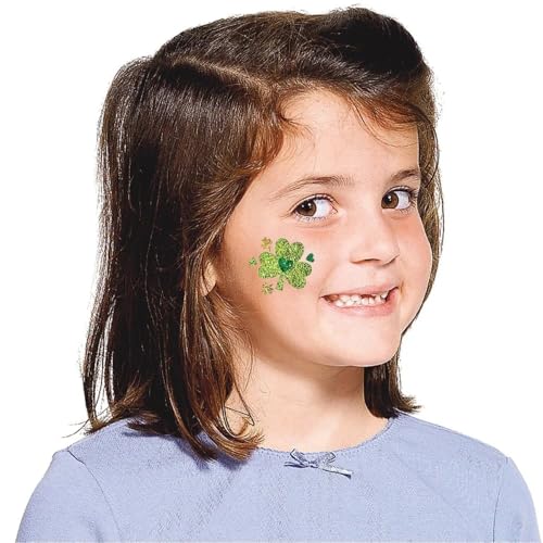 Shamrock Glitter Body Jewelry - St. Patrick's Day
