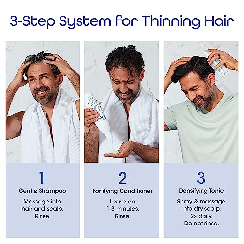 NUTRI-OX Gentle Shampoo for Thinning Hair | Thicker Fuller-Looking