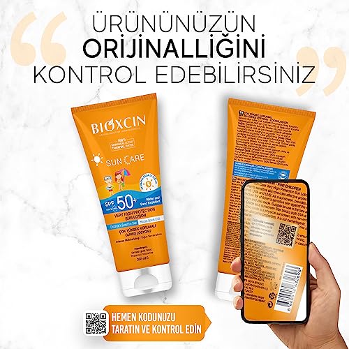 BIOXCIN Sun Care Very High Protection Children's Sunscreen 100% Botanical Active, 50 SPF, 200 ml