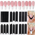French Tip Nail Stickers 6 Sheets - French Tips Guides & Nail Art Tools