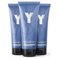 Yves Saint Laurent Y After Shave Balm for Men, Moisturizing Post-Shave Face Balm, Alcohol-Free, Fresh Citrus & Woods Scent, 1.6 oz / 50 ml Flip Top Tube UNBOXED (3 Pack)