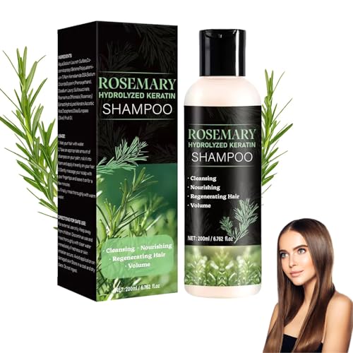 Rosemary Shampoo with Keratin for Hair Growth & Thickness