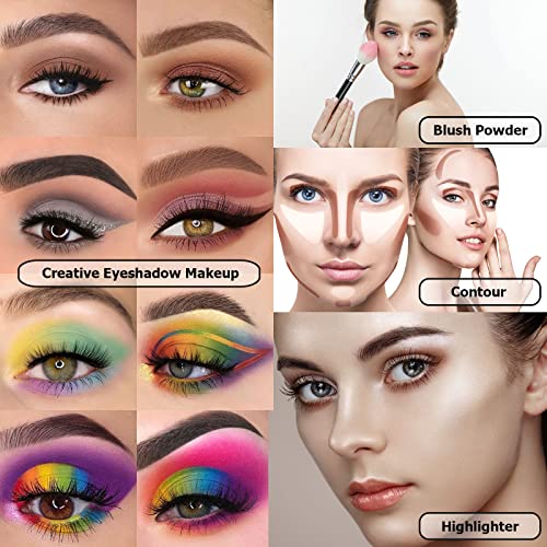 UCANBE 86 Color Eyeshadow Palette with 15 Brushes Makeup Set