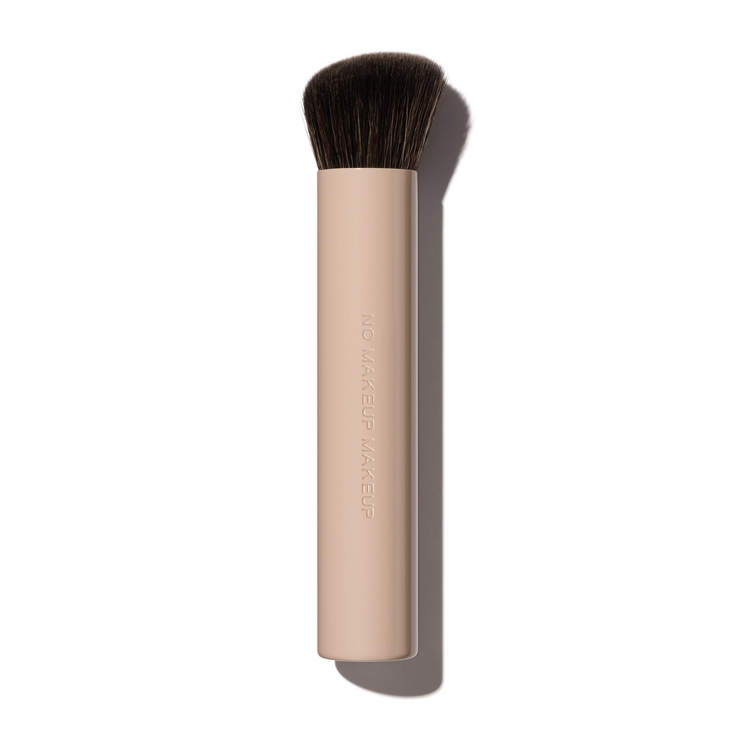 No Makeup Makeup Perfect Foundation Brush | For Cream, Liquid & Powder Face Makeup | Beauty Applicator with Slightly Slanted Soft Top for Blending, Buffing, Concealing & Stippling | 5-inch