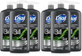Dial Men 3-in-1 Body Wash, Hair & Face Wash, 23 fl oz (Pack of 6)