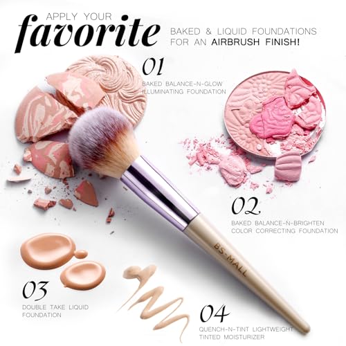 BS-MALL 18-Piece Makeup Brush Set with Case
