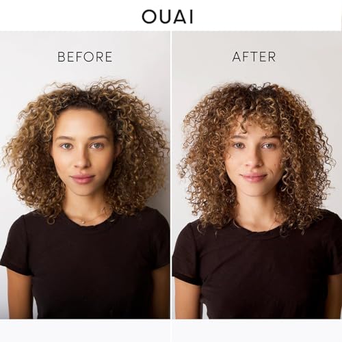 OUAI Hair Masque & Curl Crème Duo - Hydrating Hair Care Set