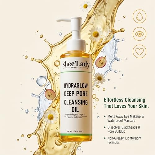 Shee'lady Hydraglow Deep Pore Cleansing Oil - 6.76 fl oz