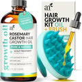 Rosemary Castor Hair Growth Oil with Massager - 4 oz
