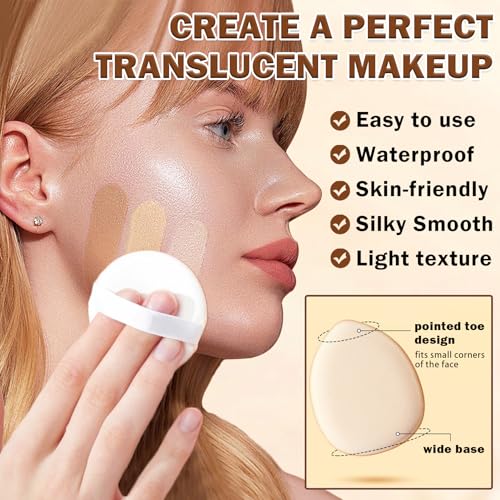 Airbrush Foundation Makeup - Full Coverage, Moisturizing Formula