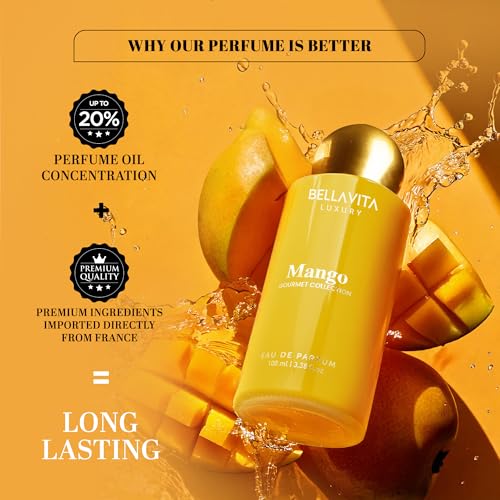 Bella Vita Luxury Honey Oud & Mango Eau de Parfum Gift Set – Unisex, Long Lasting