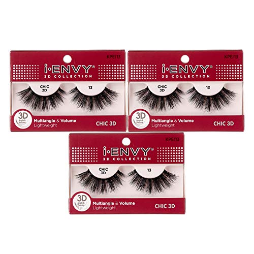 i?ENVY 3D Glam Collection Multi-Angle & Volume (3 Pack, KPEI13)