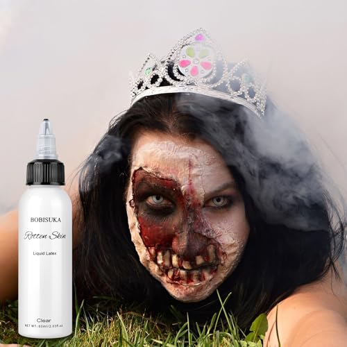 Liquid Latex SFX Makeup - Fake Skin & Wounds for Halloween Costumes