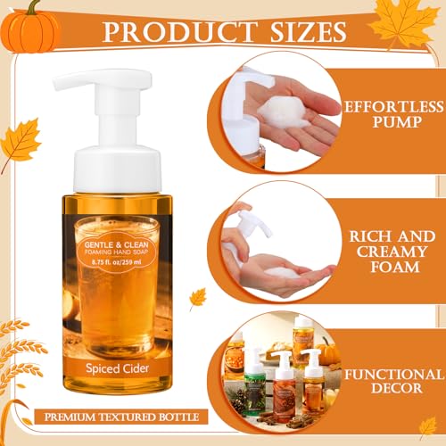 Autumn Foaming Hand Soap 6-Pack with Pump, 8.75 fl oz