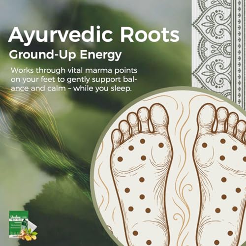VERDORA Deep Cleansing Foot Pads - Bamboo Vinegar & Ginger Patches (24 Pack)