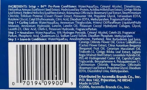 Ogilvie Home Perm Kit for Normal Hair - Long-Lasting Waves