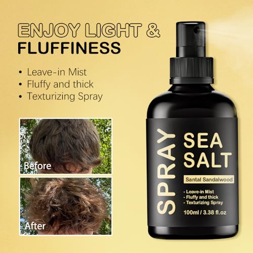 KOEC Sea Salt Spray for Hair - Volumizing Keratin Formula