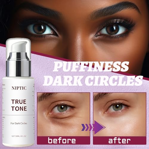 True Tone Eye Cream, Dark Circle, Eye Repair Cream for Dark Circles, Reducing Dark Circle and Puffiness, Repair the Eye Skin, Reduce Wrinkles (1 PCS, 1)