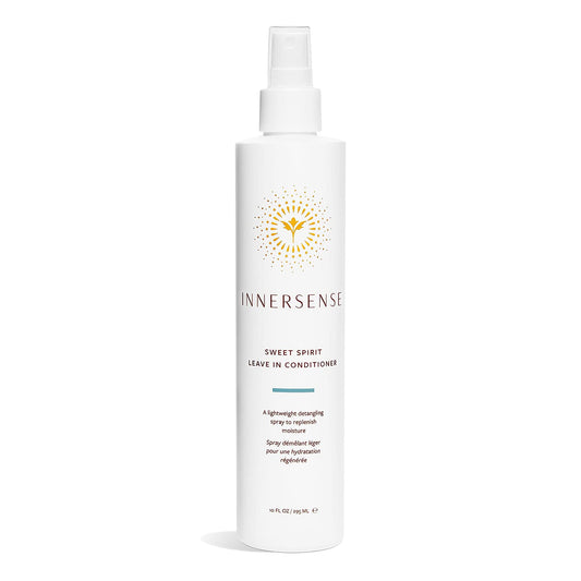 INNERSENSE Organic Beauty - Natural Sweet Spirit Leave-In Conditioner | Non-Toxic, Cruelty-Free, Clean Haircare (10oz)