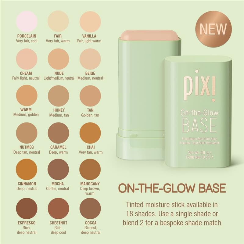 Pixi On-the-Glow Tinted Moisturizer Stick Fair 0.6oz