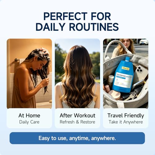 Smoothing Hair Conditioner for Dry & Frizzy Hair – Keratin & Amino Acid – 2 Pack
