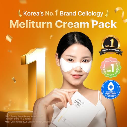 Meliturn Glutathione Cream Mask - 2% Niacinamide & Vitamin C, Visibly Fades Dark Spots & Uneven Tone Look, Brightening Korean Sheet Mask for Radiant Skin, Fragrance-Free (Butterfly Zone)