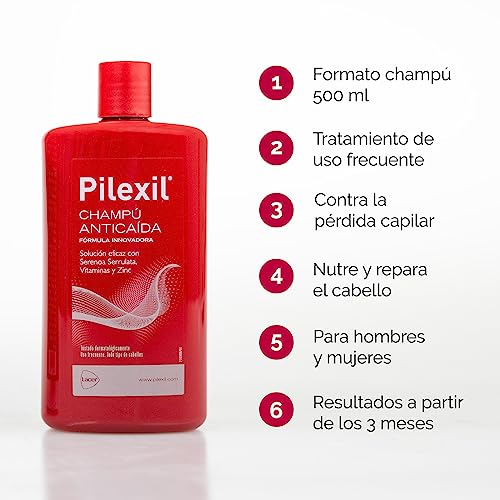 Pilexil Shampoo Anticaída 500Ml