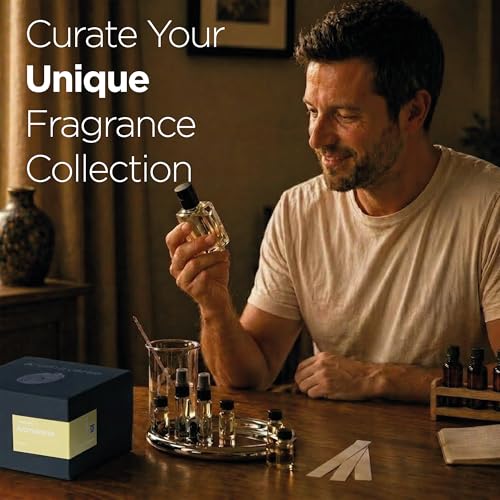 Aromaverse Couples Perfume Making Kit with 25+ Ingredients & 6 Bottles