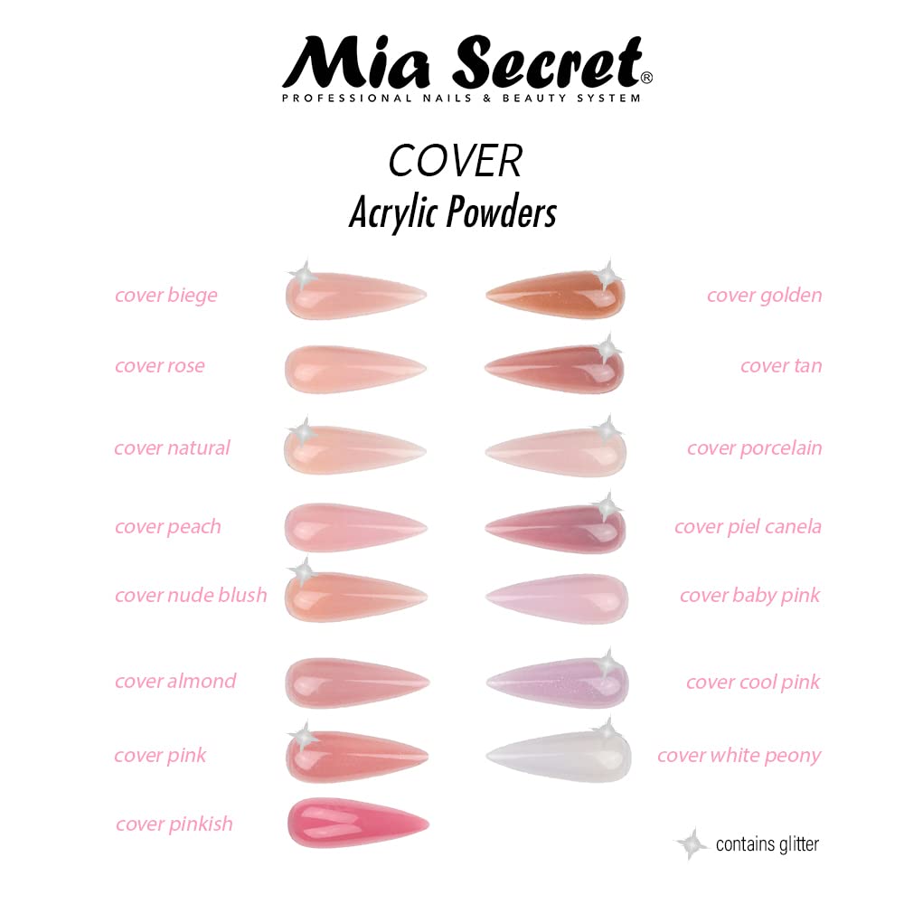 Mia Secret - Cover Nude Blush Acrylic Powder 4oz