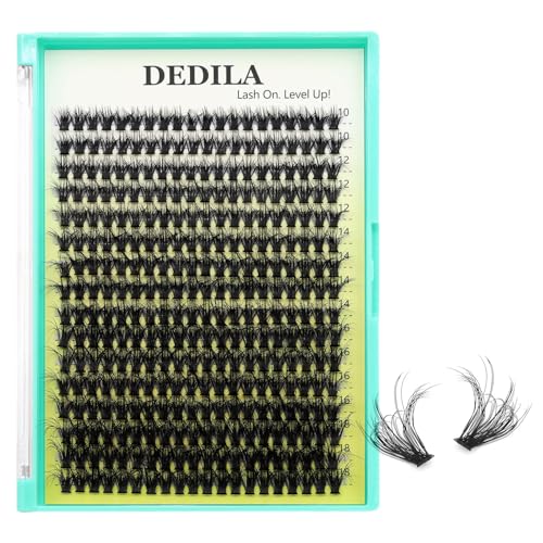 16 Rows 50D Cluster Lashes Extensions 320pcs Individual False Eyelashes
