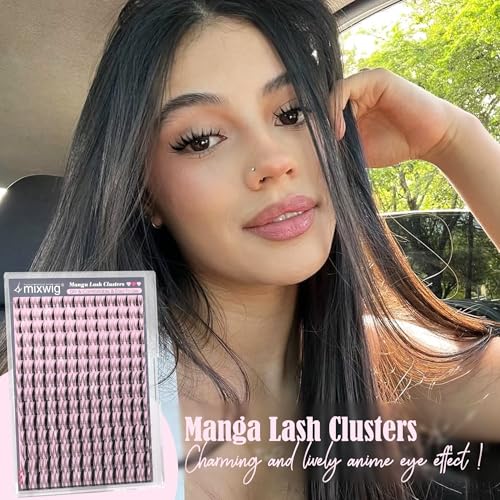 Manga Lash Clusters 10-18MM Invisible Band Anime Eyelash Extensions