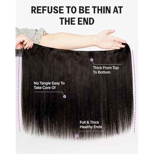 15A Straight Bundles Human Hair Bundles Straight 100% Unprocessed Raw Vietnamese Human Hair Weave Bundles Human Hair Natural Black Color Long Service Life 16 Inch