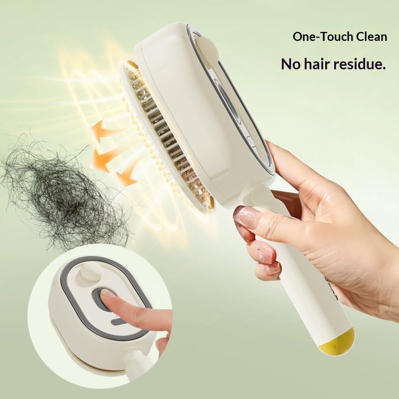 Electric Spray Massage Comb with Mist Tank & Scalp Massage