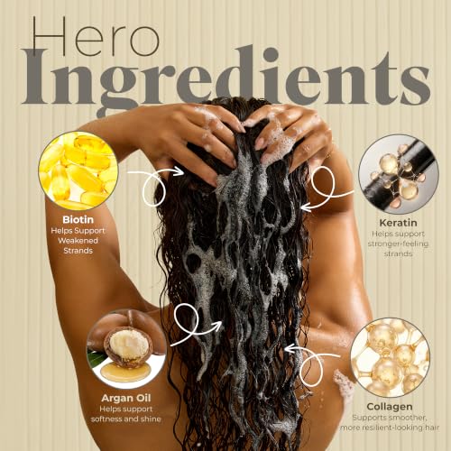White Rain Repair Hair Care Set - Shampoo, Conditioner & Mask for Damaged Hair