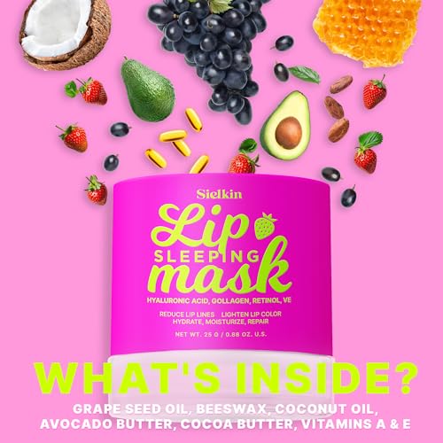 Overnight Lip Mask with Hyaluronic Acid & Shea Butter