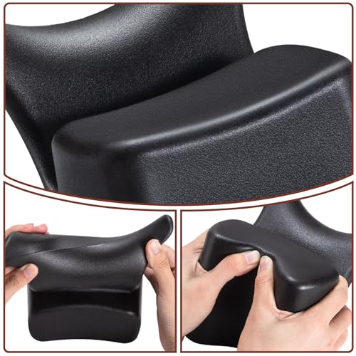 Noverlife Shampoo Bowl Neck Rest, Comfortable Hair Salon Rubber Cushion Shampoo Sink Gel Neck Pad, Professional Hair Washing Pillow Support for Home Salon, Beauty Salons, Barbershop, SPA
