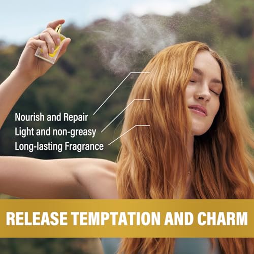 Hair Perfume Mist with Essential Oils - Moisturizing Shine Spray, 1.7 fl oz