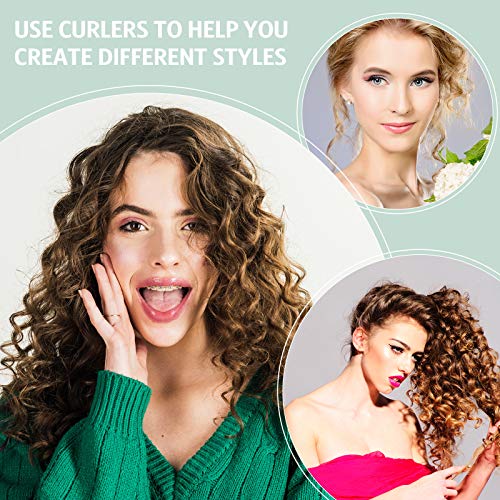 Syhood 29-Piece Hair Roller Set with Smooth Curlers & Comb