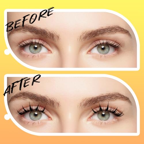 32 Pairs Manga Lash Clusters - Fluffy Volume False Eyelashes