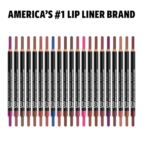 NYX Suede Matte Lip Liner - Vegan, Cruelty Free