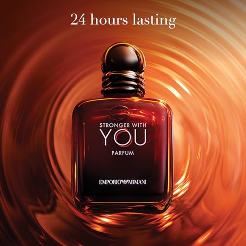 Armani Beauty Stronger With You Parfum - Ambery Woody Cologne for Men