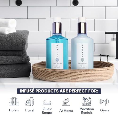 Terra Pure Infuse Conditioner, Retail Size Hotel Amenities, 10.14 oz. (Single)