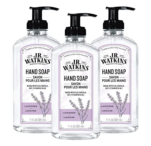 J.R. Watkins Lavender Gel Hand Soap - 3 Pack, 11 Fl Oz Each