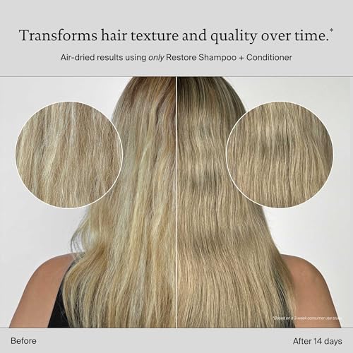 Living Proof Restore Shampoo, Sulfate Free, Repairs Damaged or Dry Hair, Strengthens, Reduces Breakage, Adds Shine, Softness, Manageability, Color Safe, Professional Salon Formula