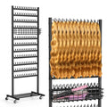 2-Sided Braiding Hair Rack with 286 Pegs & Wheels